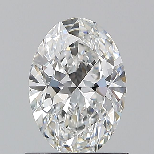 0.9 carat E-VS1 Natūralus Oval Deimantas (1)