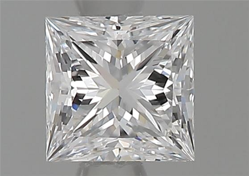 0.54 carat D-VVS2 Natūralus Princess Deimantas (1)