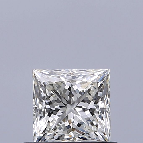 0.51 carat J-VVS1 Natūralus Princess Deimantas (1)