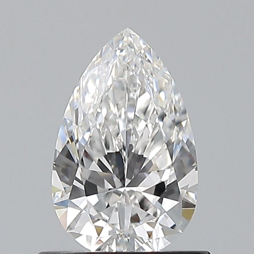 0.7 carat E-VS1 Natūralus Pear Deimantas (1)