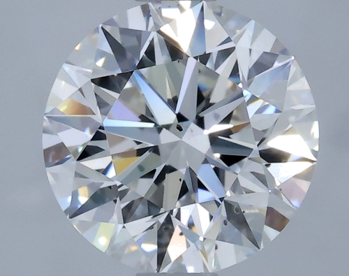 1.24 carat F-SI1 Excellent cut Natūralus Round Deimantas (1)