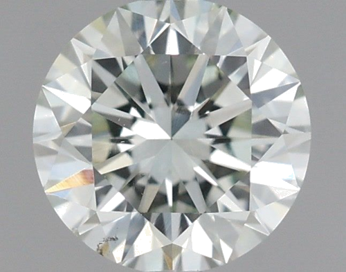 0.51 carat Very Light Green-VS2 GD cut Natūralus Round Deimantas (1)