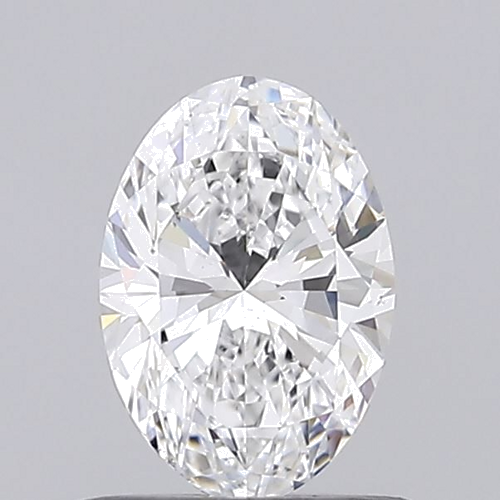 0.59 carat E-VS2 Natūralus Oval Deimantas (1)