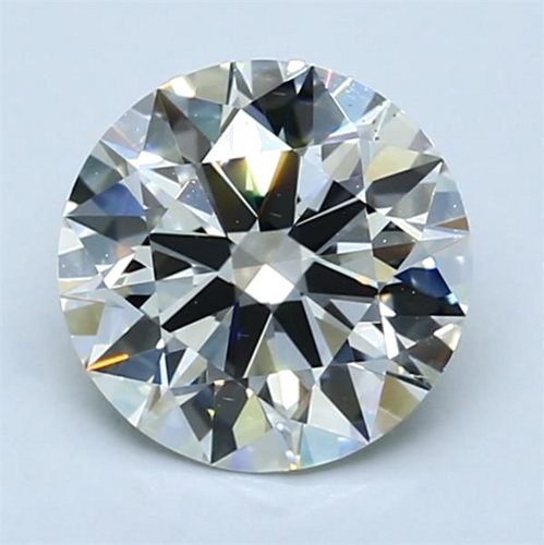 2.01 carat H-VS2 Excellent cut Natūralus Round Deimantas (1)