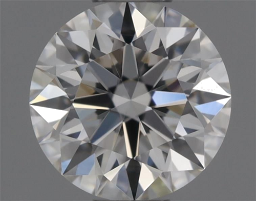 0.41 carat F-VVS1 Excellent cut Natūralus Round Deimantas (1)