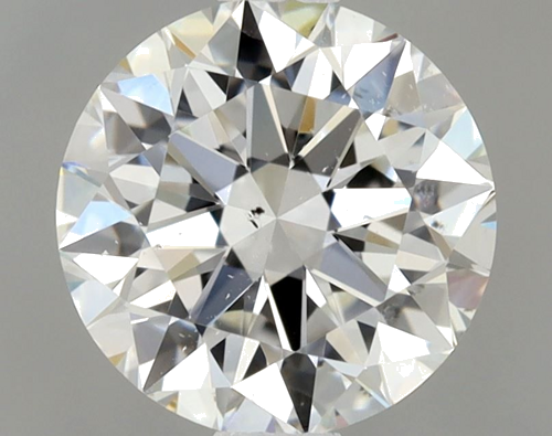 1.05 carat G-SI1 Excellent cut Natūralus Round Deimantas (1)