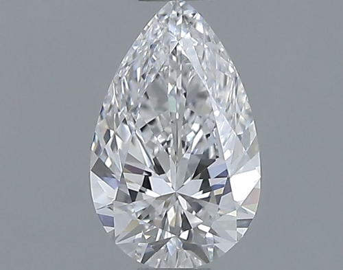 0.62 carat D-IF Natūralus Pear Deimantas (1)