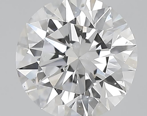 0.51 carat H-SI2 Excellent cut Natūralus Round Deimantas (1)