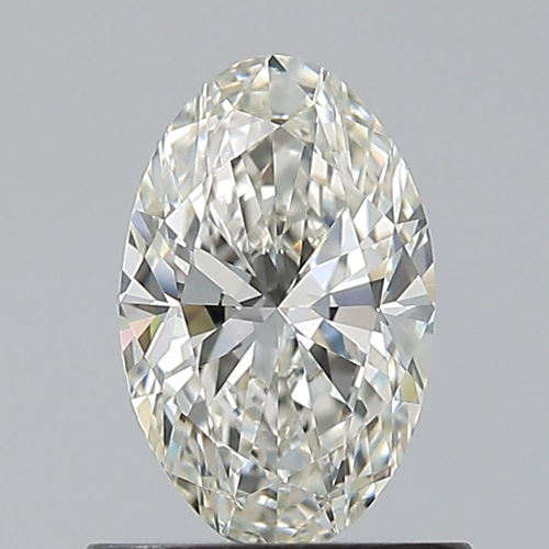 0.7 carat I-VVS2 Natūralus Oval Deimantas (1)