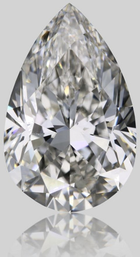 1.51 carat H-VS2 Natūralus Pear Deimantas (1)