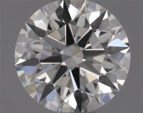 0.52 carat H-VVS1 Excellent cut Natūralus Round Deimantas (1)