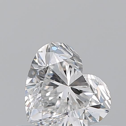 0.5 carat E-SI2 Natūralus Heart Deimantas (1)