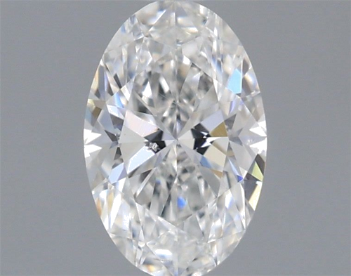 0.5 carat E-SI1 Natūralus Oval Deimantas (1)