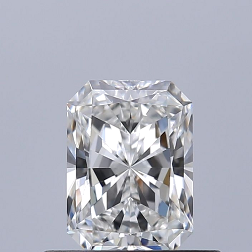 0.51 carat F-VVS1 Natūralus Radiant Deimantas (1)