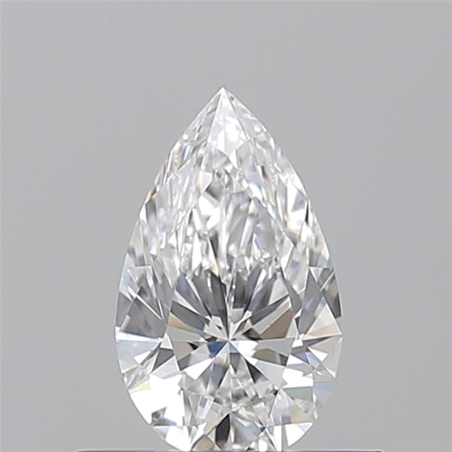 0.51 carat E-VS1 Natūralus Pear Deimantas (1)