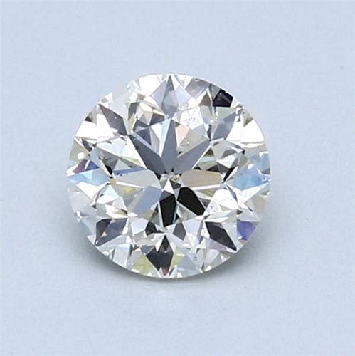 0.9 carat K-SI2 GD cut Natūralus Round Deimantas (1)