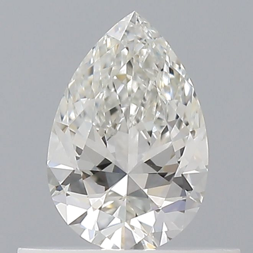 0.41 carat H-VVS2 Natūralus Pear Deimantas (1)