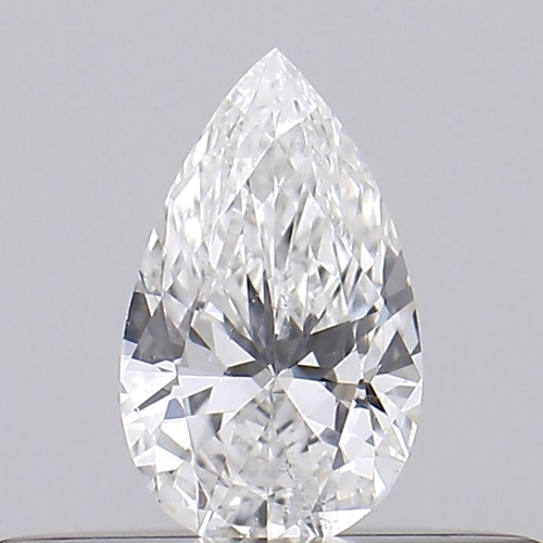 0.18 carat E-SI2 Natūralus Pear Deimantas (1)