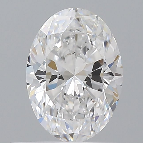 0.5 carat D-VVS1 Natūralus Oval Deimantas (1)