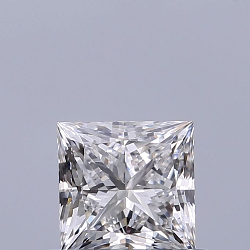 0.53 carat G-IF Natūralus Princess Deimantas (1)
