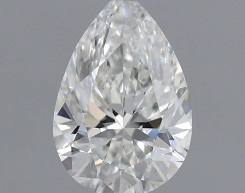 0.4 carat H-VS1 Natūralus Pear Deimantas (1)