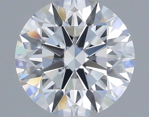 0.44 carat F-VVS2 Excellent cut Natūralus Round Deimantas (1)