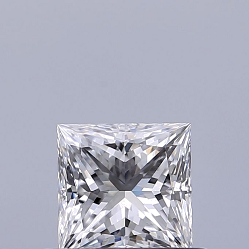 0.46 carat D-VVS1 Natūralus Princess Deimantas (1)