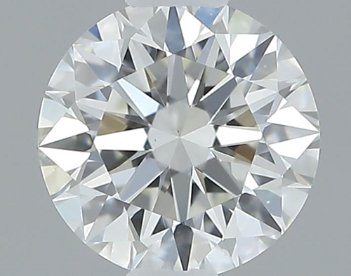 0.37 carat I-VS1 Excellent cut Natūralus Round Deimantas (1)