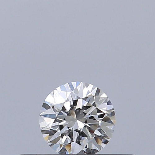 0.21 carat D-VVS1 Excellent cut Natūralus Round Deimantas (1)