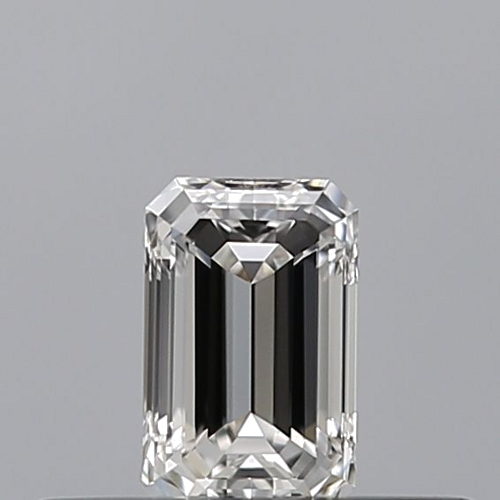 0.23 carat F-VVS2 Natūralus Emerald Deimantas (1)