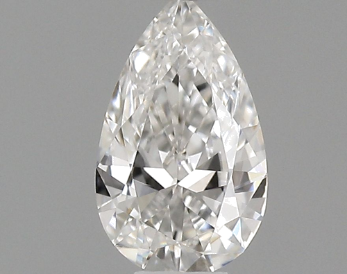 0.23 carat F-VVS1 Natūralus Pear Deimantas (1)