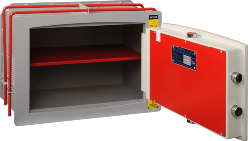 Griffon W.3219.K Wall-Mounted Safe, S2 Class (24 kg) (2)