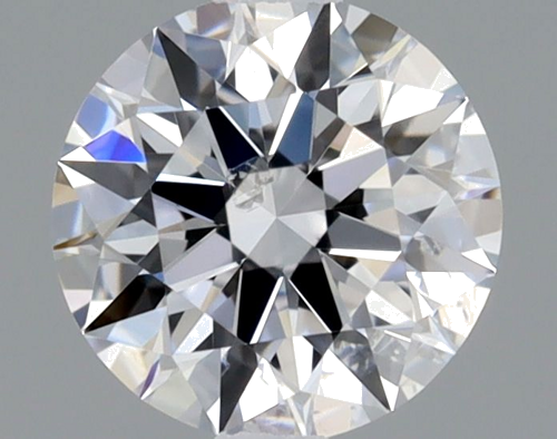 0.32 carat D-SI2 Excellent cut Natūralus Round Deimantas (1)
