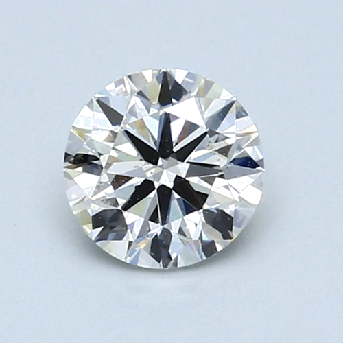 0.9 carat H-SI1 Very Good cut Natūralus Round Deimantas (1)