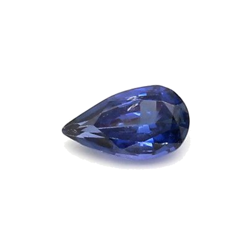 0.69 carat BLUE BRILLIANTSTEP cut Pear Safyras (1)