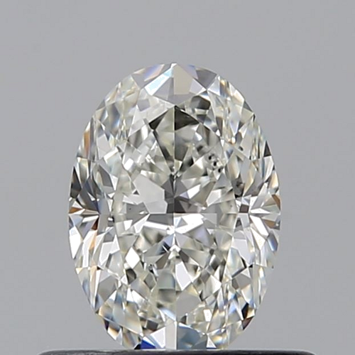 0.53 carat H-SI1 Natūralus Oval Deimantas (1)