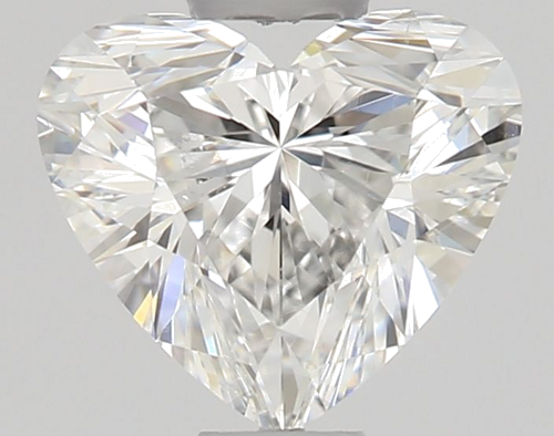 0.64 carat F-SI1 Natūralus Heart Deimantas (1)