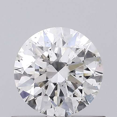 0.61 carat E-SI2 Excellent cut Natūralus Round Deimantas (1)