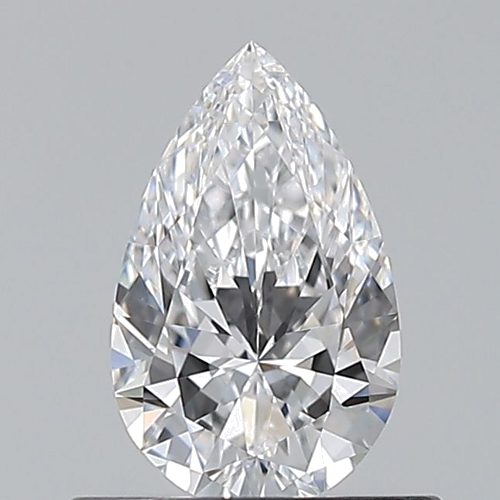 0.51 carat D-VVS1 Natūralus Pear Deimantas (1)