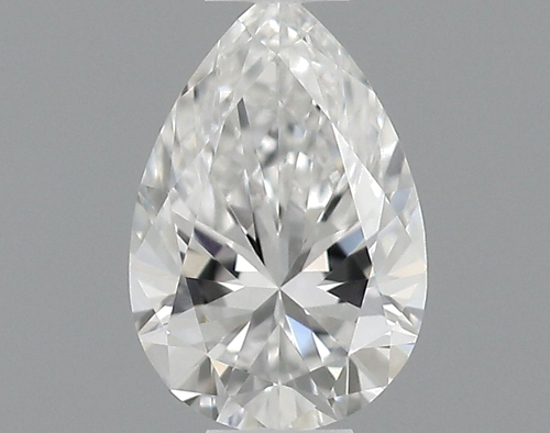 0.28 carat F-VVS1 Natūralus Pear Deimantas (1)