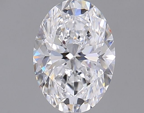 0.47 carat D-VVS1 Natūralus Oval Deimantas (1)