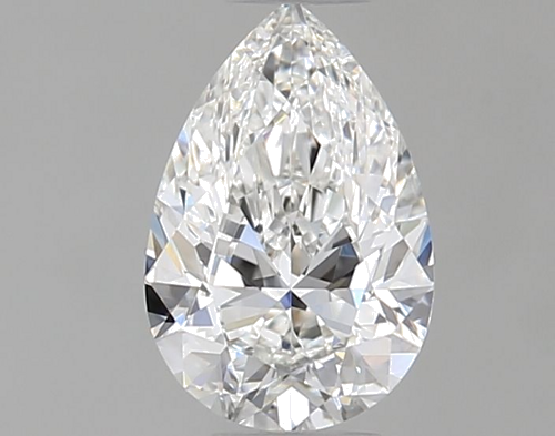 0.5 carat G-VS1 Natūralus Pear Deimantas (1)