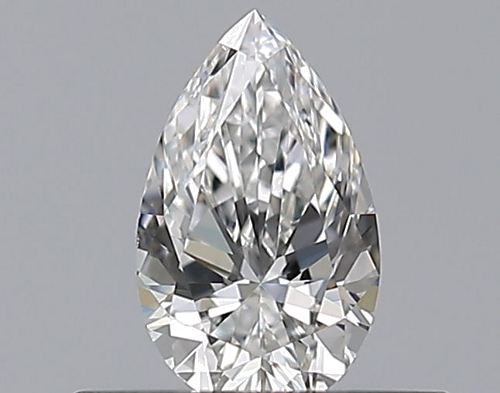 0.32 carat F-VS2 Natūralus Pear Deimantas (1)