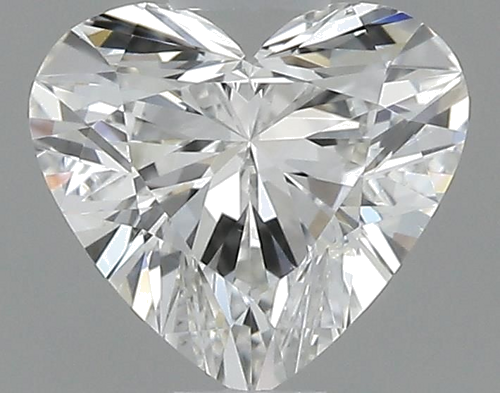 0.54 carat G-VS2 Natūralus Heart Deimantas (1)
