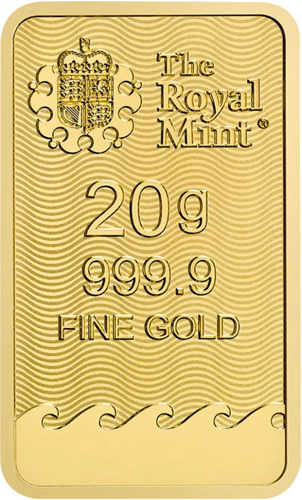 20 g The Royal Mint Britannia investīciju zelta lietnis (3)