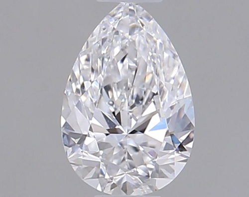 0.3 carat D-VS1 Natūralus Pear Deimantas (1)