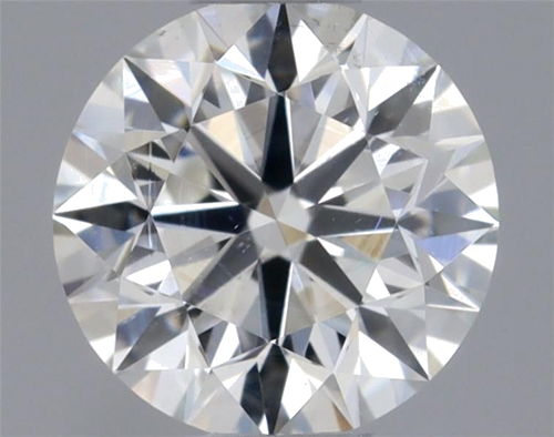 0.46 carat F-SI1 Excellent cut Natūralus Round Deimantas (1)