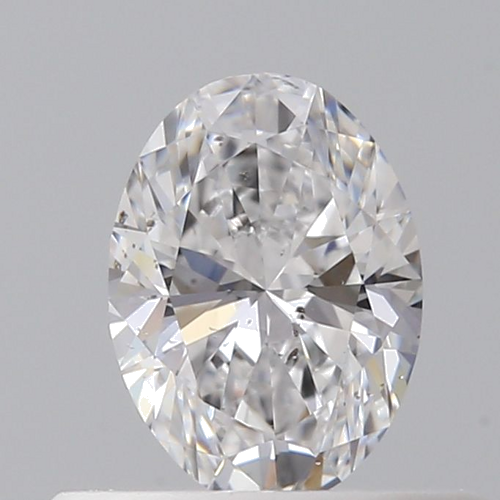 0.35 carat D-SI1 Natūralus Oval Deimantas (1)
