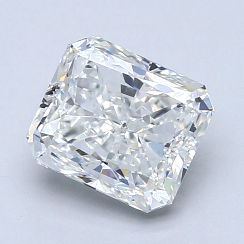 1.91 carat H-SI1 Natūralus Radiant Deimantas (1)