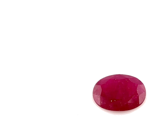 0.69 carat RED Oval Rubinas (1)